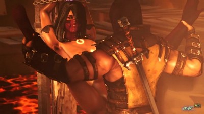 Такие действия встречаются в порно фильме, созданном на основе игры Mortal Kombat.