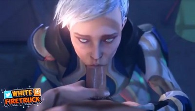 3D-девушки-воительницы Джейд и Китана замечательно взаимодействуют в эротическом контексте.