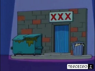 Мардж Симпсон, одна из персонажей мультсериала "Симпсоны", вовлечена в жесткую эротическую ситуацию.