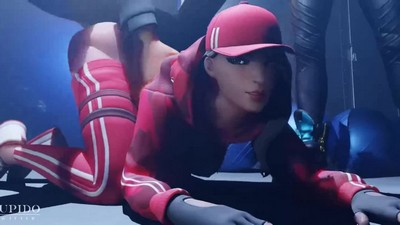 Ruby, a character from the popular game Fortnite, is featured in this adult video.