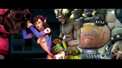 Junkrat играет с D.