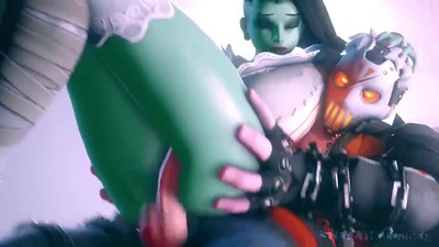 Soldier 76 расставил Sombra перед боем и уничтожил ее.