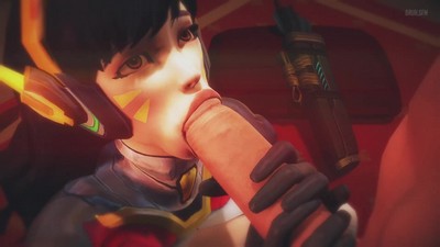 У Hanzo имеется внушительный размер полового члена, однако D.