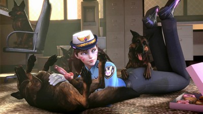 На сайте регулярно появляются видео с героями игры Overwatch, включая Mei, Ashe, D.