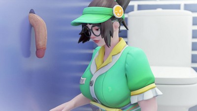Мы ежедневно добавляем секс видео с героями шутера Overwatch, такими как Mei, Ashe, D.