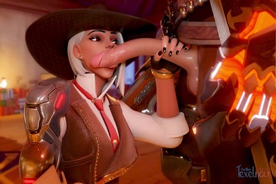 Автор статьи "Ashe Blowjob - texelnaut" предлагает просмотр порно с участием персонажей из игры Овервотч.