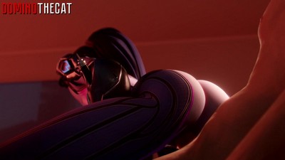 Widowmaker (Overwatch) - Blender animation by Dominothecat.