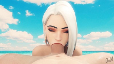 Ролики с сексуальным содержанием, в которых герои из игры Overwatch являются главными персонажами, регулярно загружаются на этом сайте.