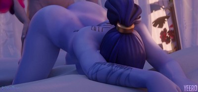 На сайте ежедневно появляются 3D порно видео с персонажами из игры Overwatch.