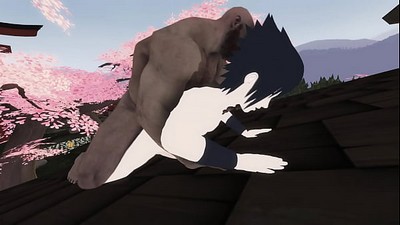 Саске, Наруто, Звук и Анимация - это порно видео с персонажами Наруто в 3D.