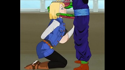 Android 18 из Dragon Ball Z является персонажем в анимации.