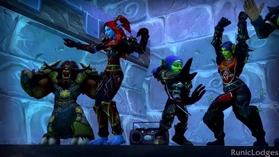 "World Of Warcraft: Batalla" is a 3D animated video featuring characters from the fantasy game Warcraft.