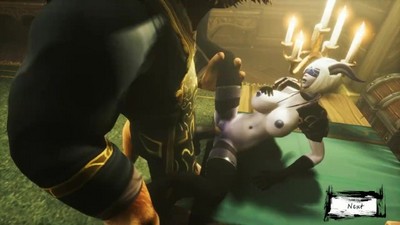 "Whorecraft XXXMas 6 - Luxia x Alfrey" is an animated adult content featuring characters from the MMO RPG game Warcraft.