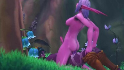 Фута езда фута (мир Варкрафта SFM) - Анимационное видео с персонажами MMO игры "World of Warcraft".
