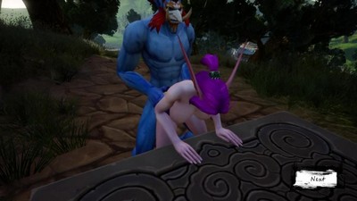 WHORECRAFT LEWD RED RIDING HOOF.