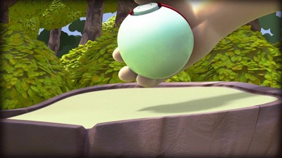 Цыпочке требуется тренировка для ее покемона в игре 3D Pokemon.